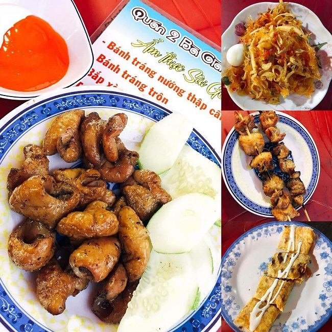 Quán lòng nướng 2 bà già