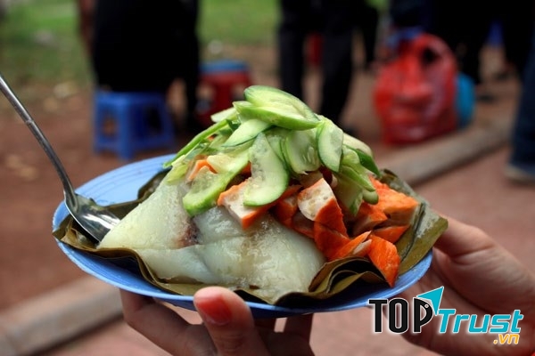 Quán nộm bò khô, bánh giò nóng