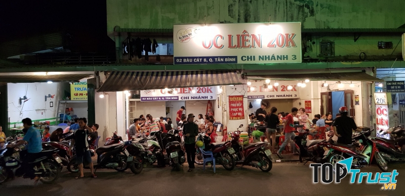 Quán Ốc Liên 20K Chi Nhánh 2