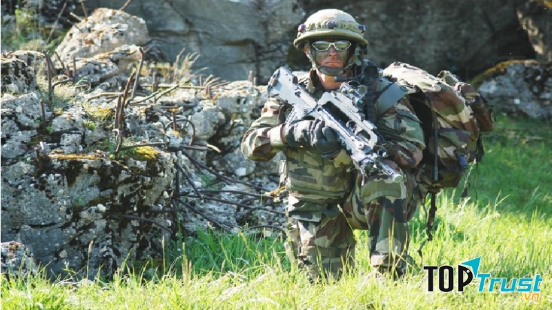 Quân phục ngụy trang của lục quân Pháp