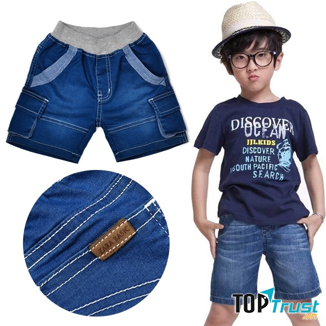 Quần short jean