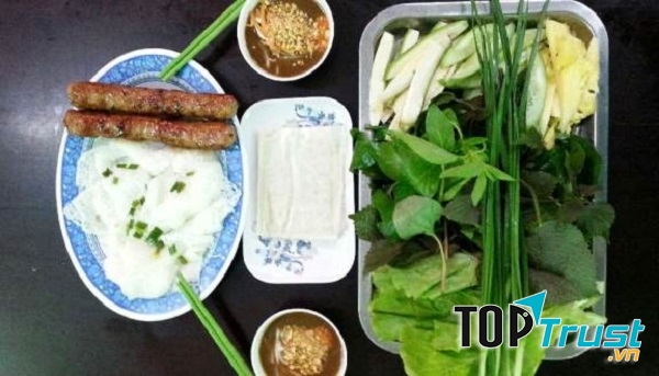 Nem nướng bánh hỏi Thanh Hương - Cà Mau