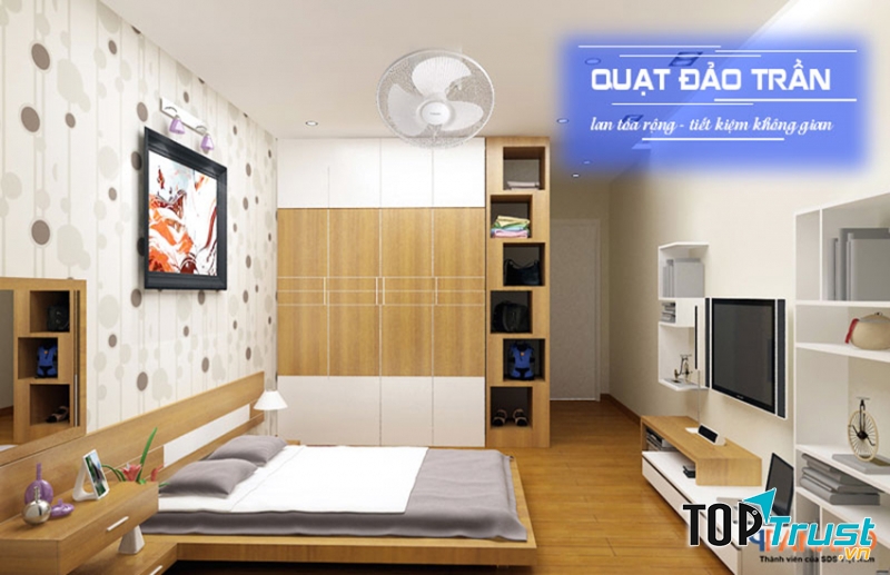 ﻿Quạt đảo trần Hatari HT-C16R1 sản phẩm tiện ích và cần thiết trong gia đình