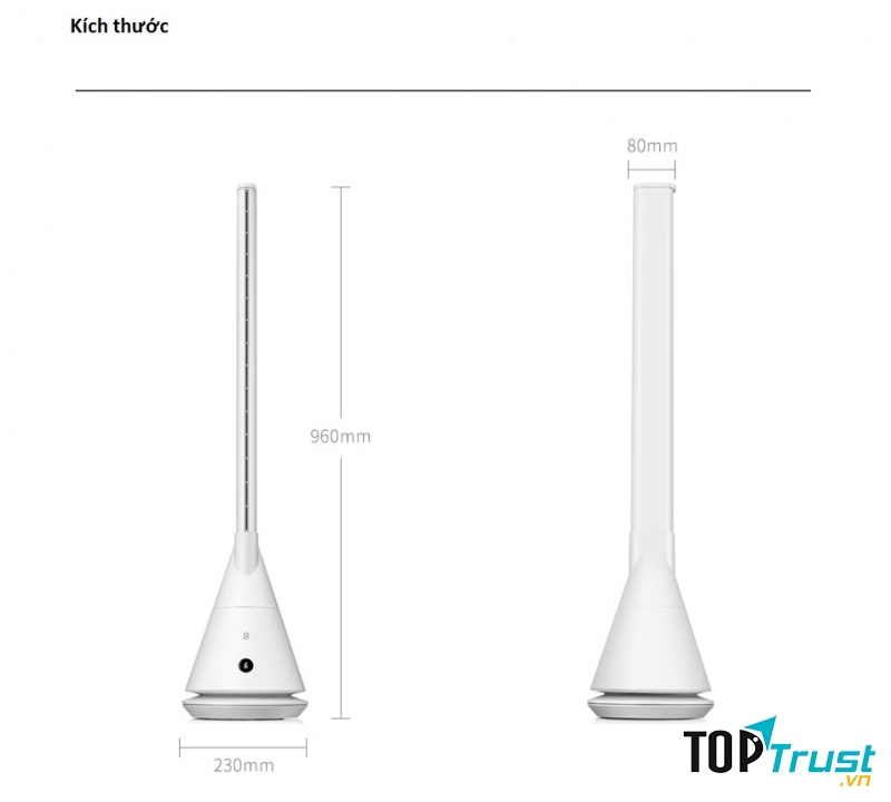 Quạt không cánh Xiaomi Leshow SS4