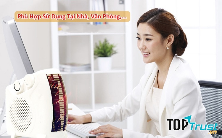 Quạt sưởi 2 chiều Nova YD-216