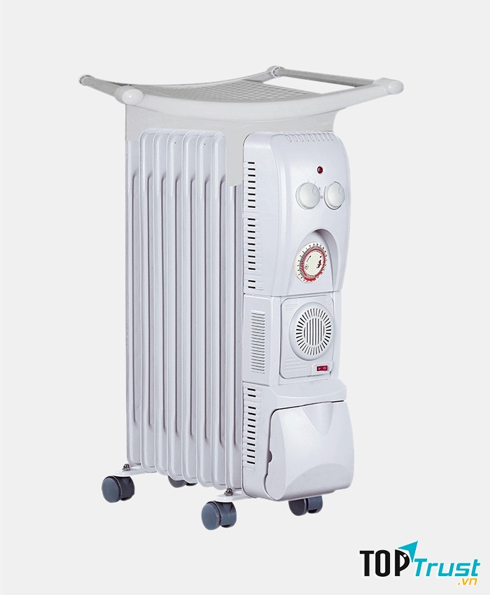 Quạt sưởi dầu DeLonghi EW7707CM