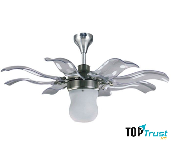 ﻿Quạt trần trang trí AlphaFan Vannus Crystal: