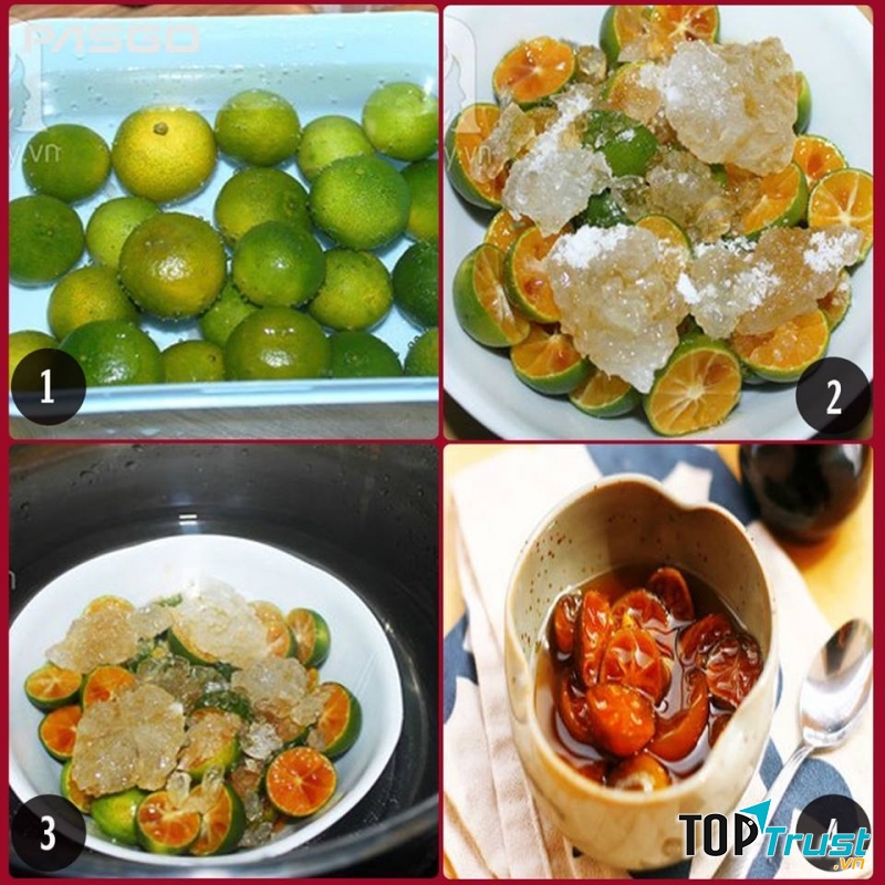 Trị ho từ quất xanh