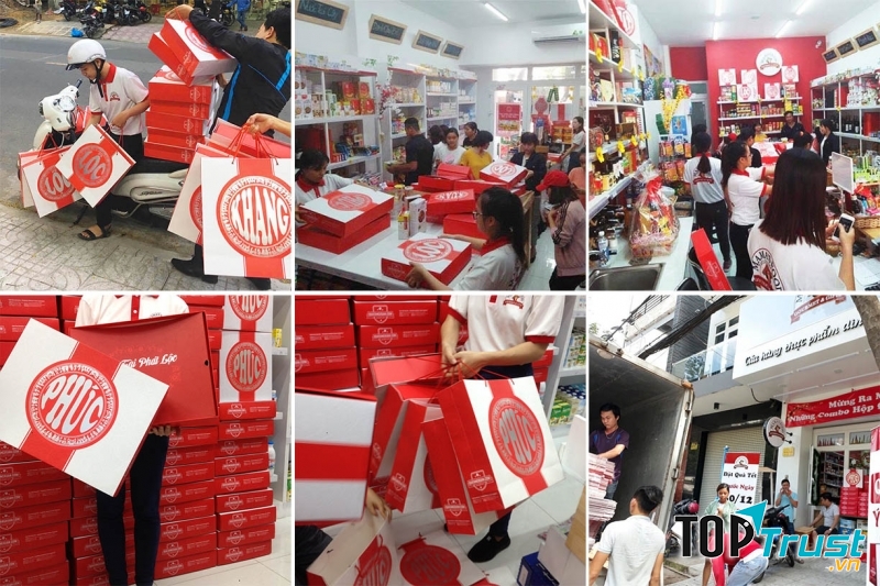 Quà Tặng Xuân bận rộn trong những ngày giáp tết