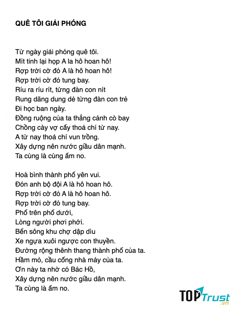 Quê tôi giải phóng