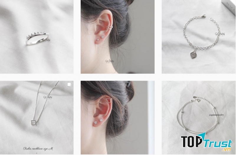 Một số sản phẩm tại Quinn Jewelry
