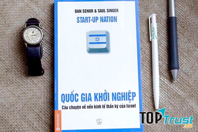 Bìa sách Quốc Gia Khởi Nghiệp.