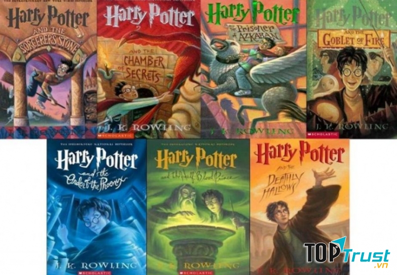 Bộ truyện viết về những cuộc phiêu lưu phù thủy của cậu bé Harry Potter và những người bạn Ronald Weasley, Hermione Granger, được lấy bối cảnh tại Trường Phù thủy và Pháp sư Hogwarts nước Anh
