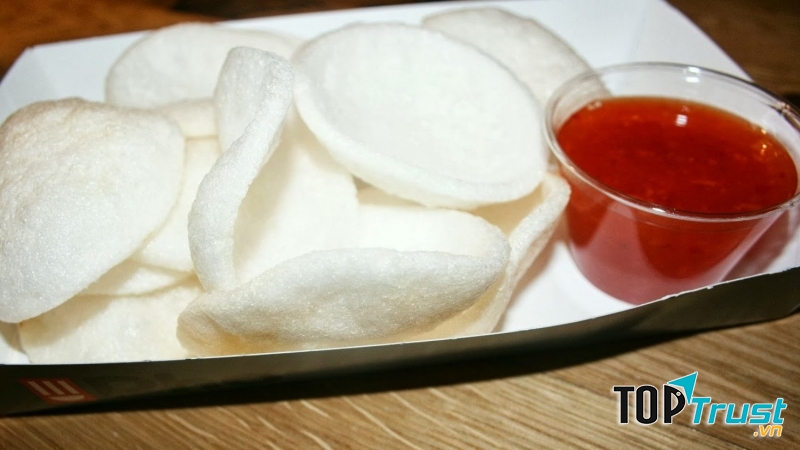 Rán phồng tôm giòn lâu