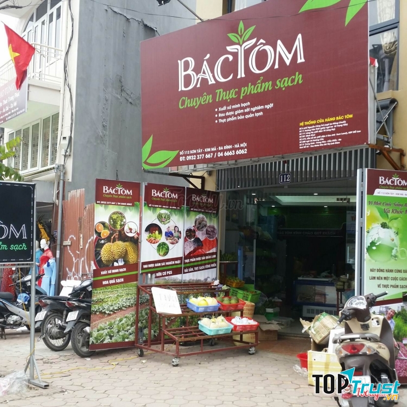 Cơ sở rau sạch bác tôm