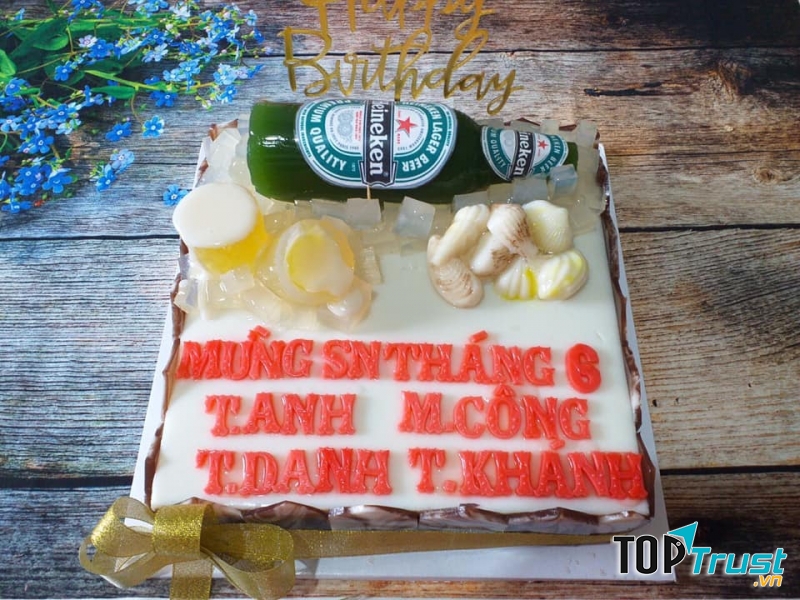 Rau câu sinh nhật Đỗ Thảo Ngân