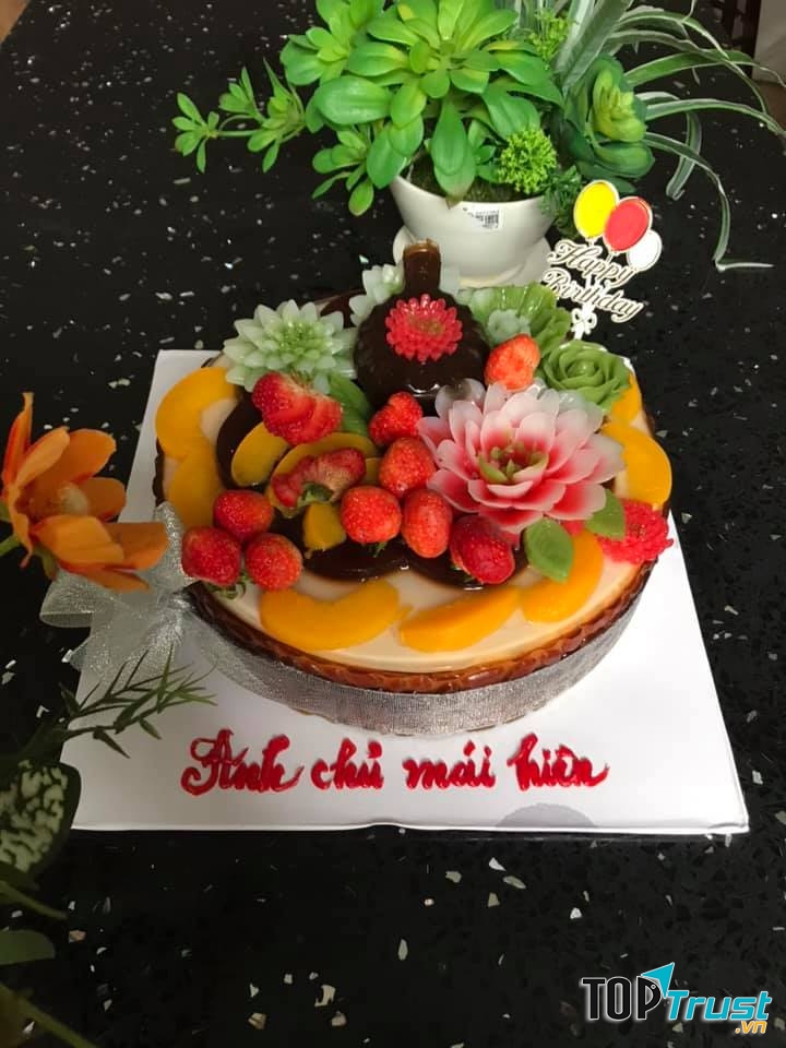 Rau câu sinh nhật Huỳnh Giao