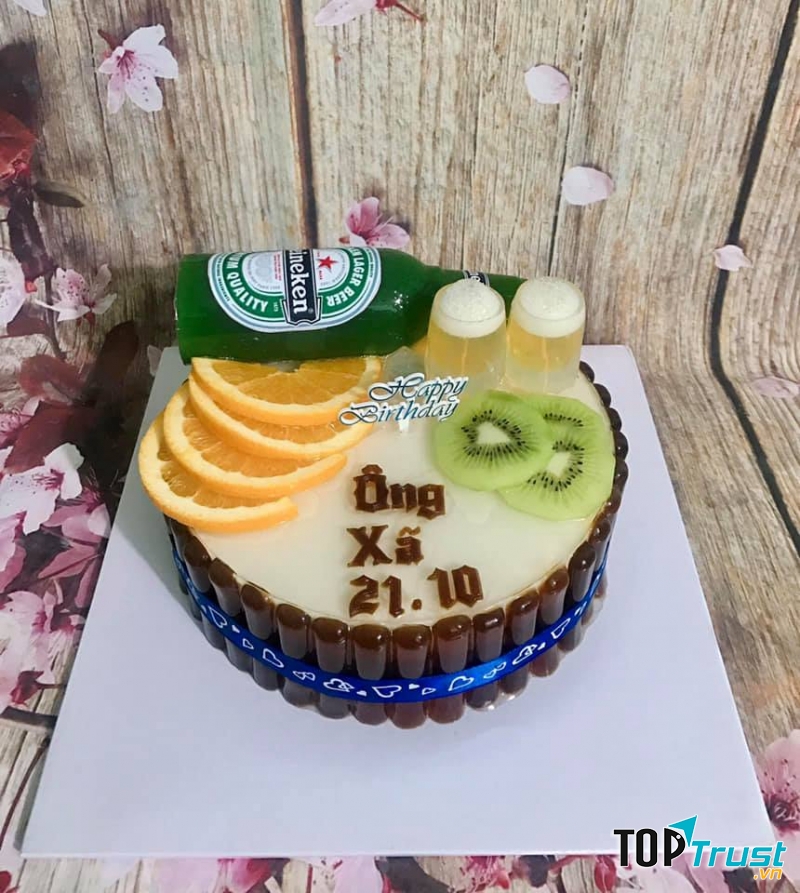 Rau câu sinh nhật Phụng Huỳnh