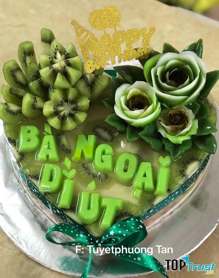 Rau câu sinh nhật Tuyetphuong Tan