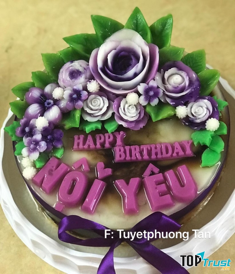 Rau câu sinh nhật Tuyetphuong Tan