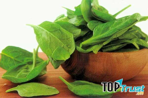 Rau lá xanh chứa hàm lượng calo cực kỳ thấp