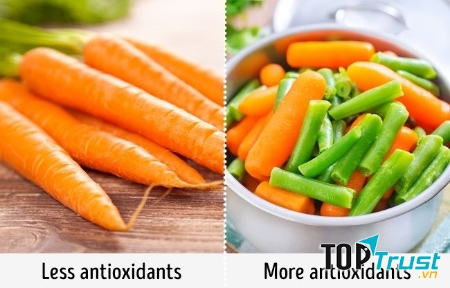 Rau củ quả tươi tốt không tốt cho sức khỏe hơn rau củ đã qua chế biến