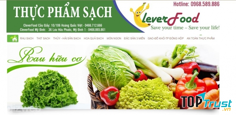 Rau sạch CleverFood