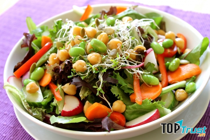 Hãy lựa chọn rau xanh nhiều hơn trái cây