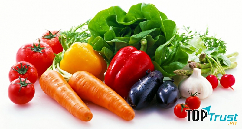 Vào ngày đầu năm mới, món rau xanh là món ăn thông dụng trong bữa ăn.