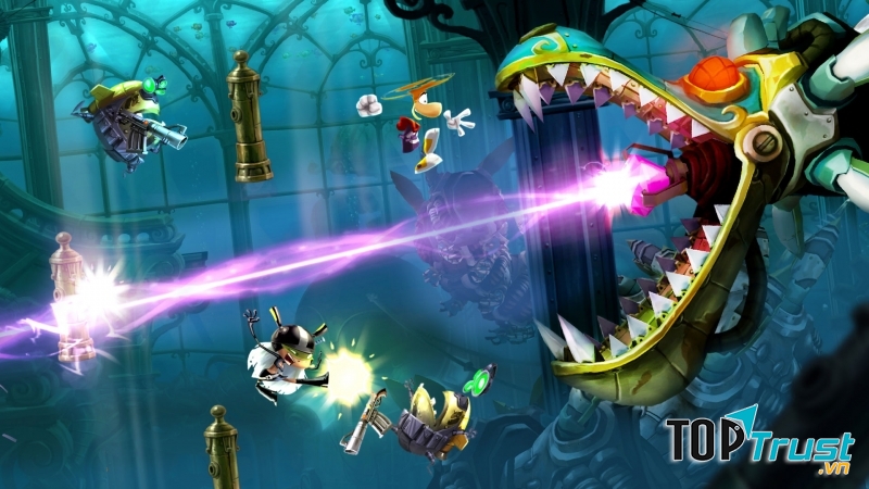 Tựa game vui nhộn, đặc sắc Rayman Legends