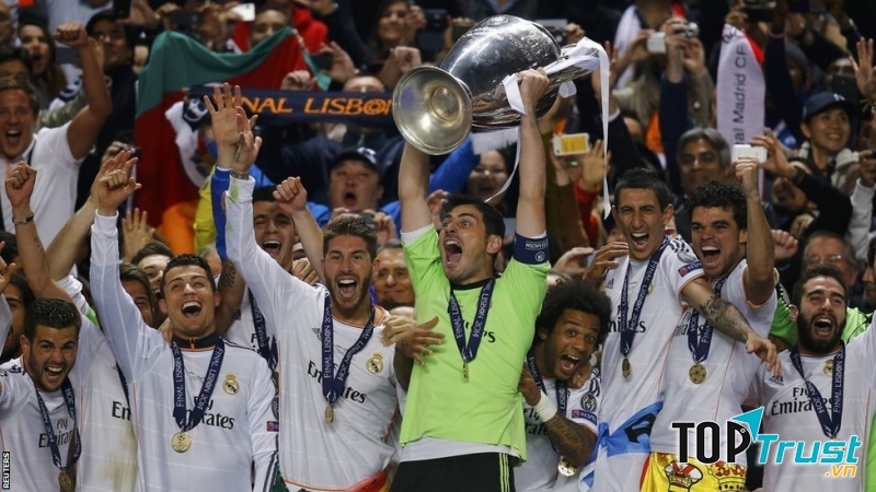 Real lên ngôi năm 2014 hoàn thành giấc mơ Decima sau nhiều năm mong đợi