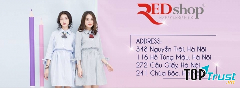 Red shop là một địa chỉ mua sắm quen thuộc của giới sinh viên