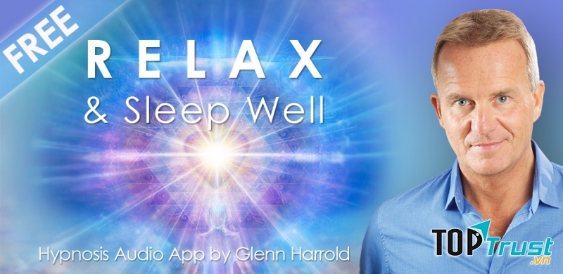 Relax & Sleep by Glenn Harrold giúp bạn điều trị chứng mất ngủ hiệu quả (Nguồn: Amazon.com)