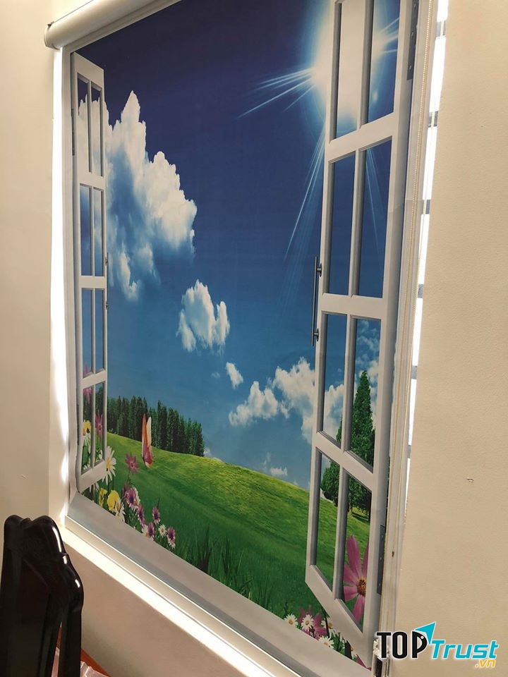 Cả một thế giới tưoi sáng như hiện ra