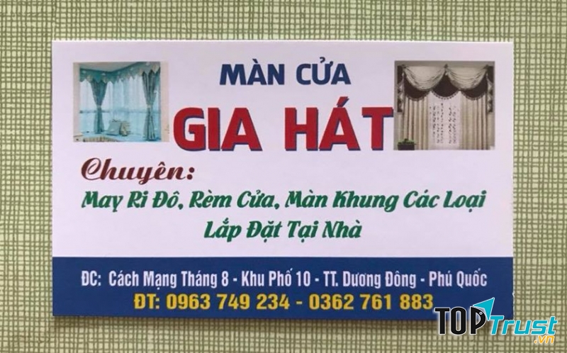 Màn cửa Gia Hát