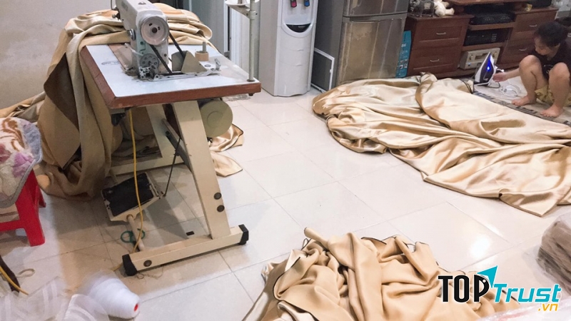 Các mẫu vải được chọn lựa kĩ càng