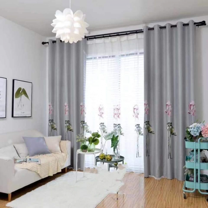 Rèm cửa mang lại sự tinh khôi cho căn nhà