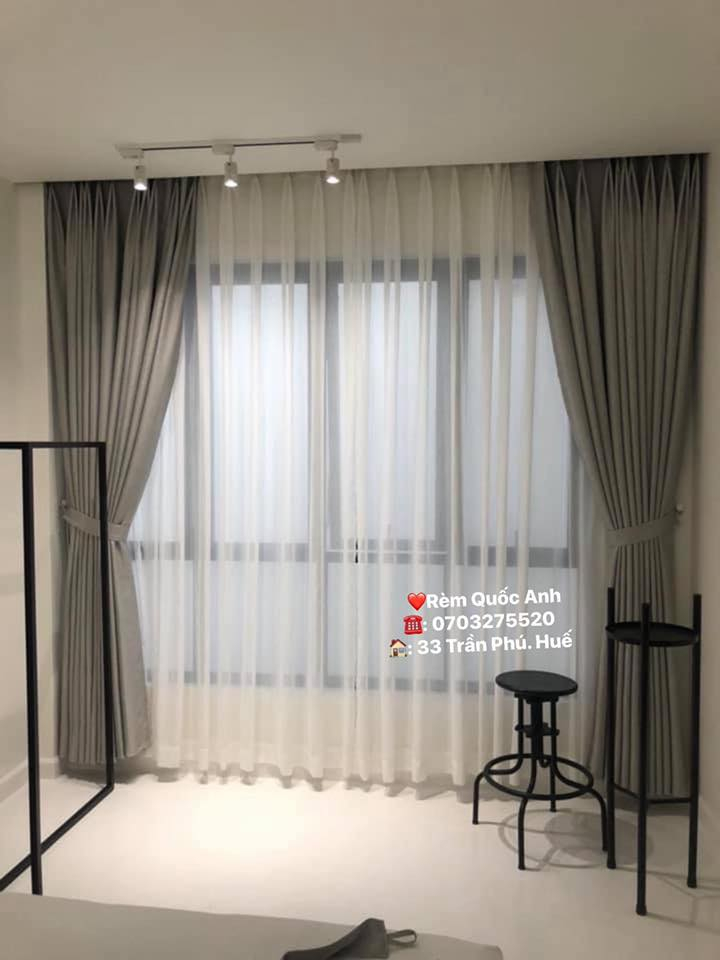 Khách hàng rất ưng ý với mẫu rèm ở đây