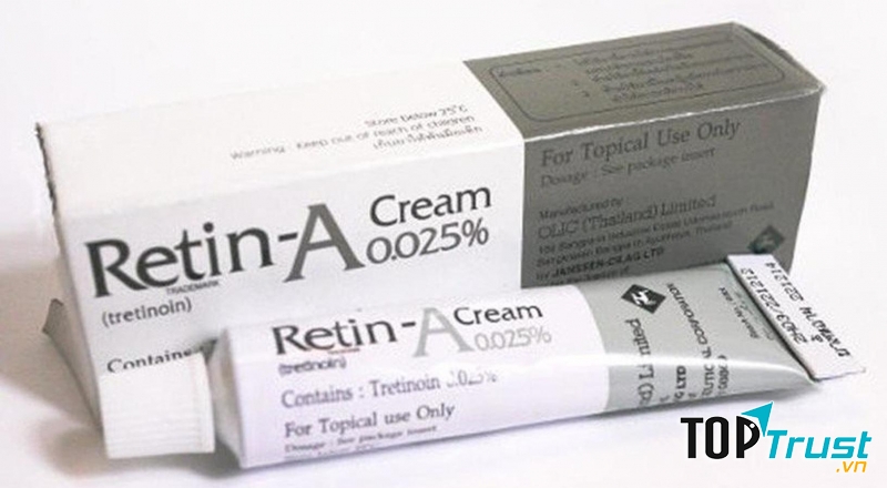 Retin-A cream là sản phẩm điều trị mụn trứng cá , mụn ẩn dưới da, chống lại sự lão hoá, giúp loại bỏ các nếp nhăn, giảm nám và cải thiện hoàn toàn bề mặt da.