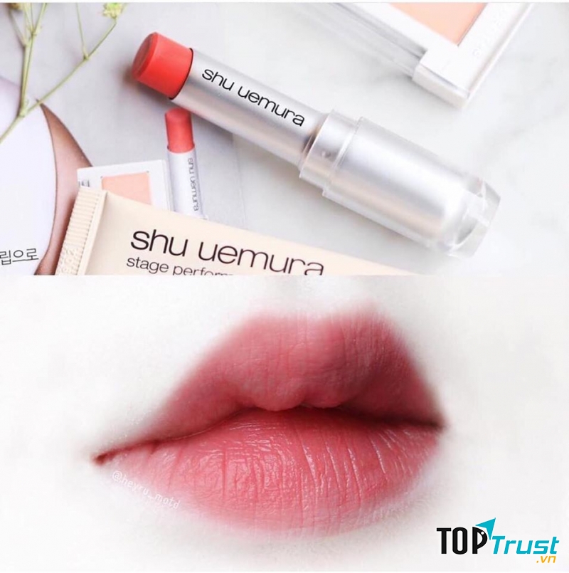 Review son Shu 342 – Màu cam sữa hay màu hồng cam