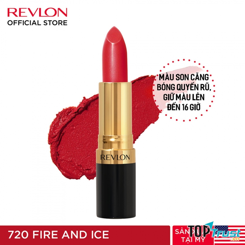 Revlon Son Thỏi Lì Super Lustrous Lipstick