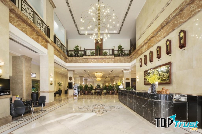 Quầy check in của khách sạn