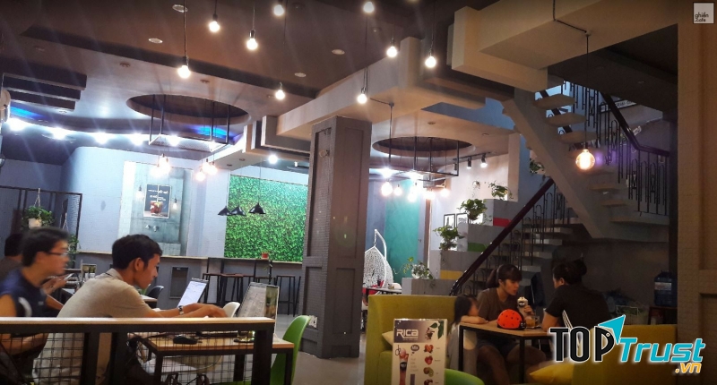 Không gian tại Rica Coffee