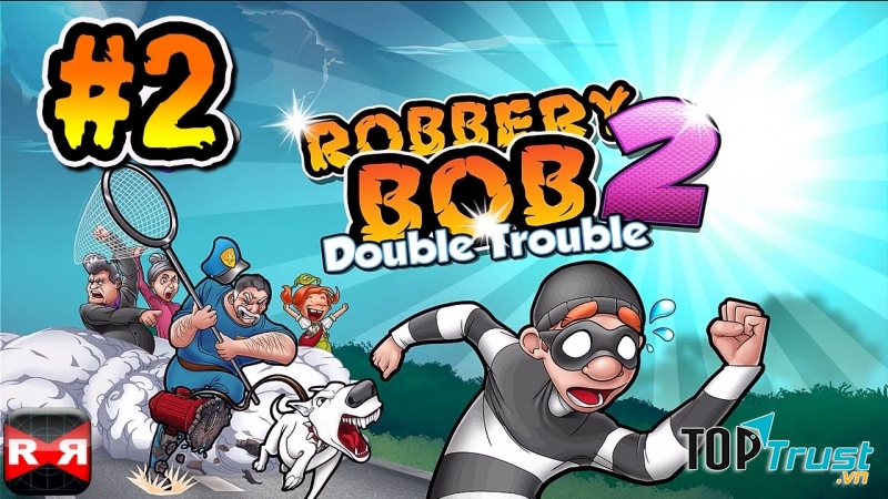 Tựa game giải trí hài hước Robbery Bob 2