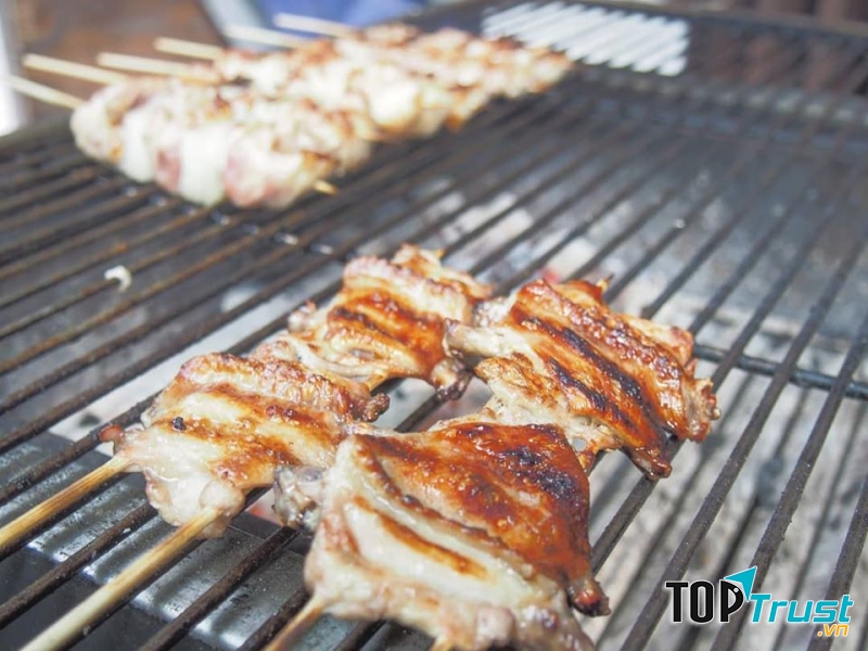 Gà nướng muối kiểu Nhật