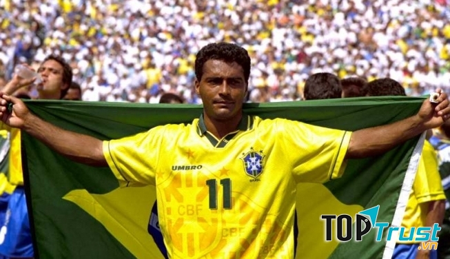 Romario xứng đáng là một tượng đài của bóng đá Brazil.