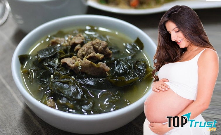 Rong biển tốt cho sức khỏe thai nhi.