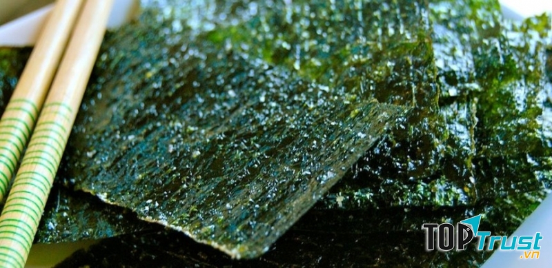 Rong biển sấy rất dễ ăn mà lại bổ dưỡng (Nguồn: Sưu tầm)