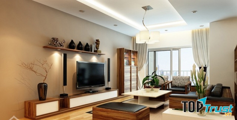 Nội thất sang trọng trong căn hộ