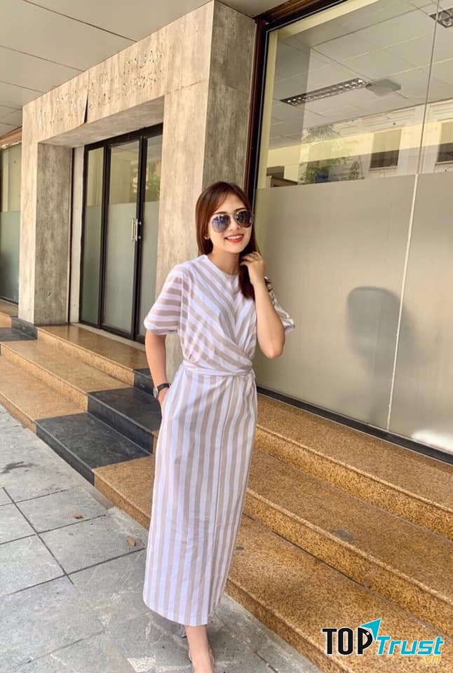 Váy sơ mi dáng dài tại Ruby' House